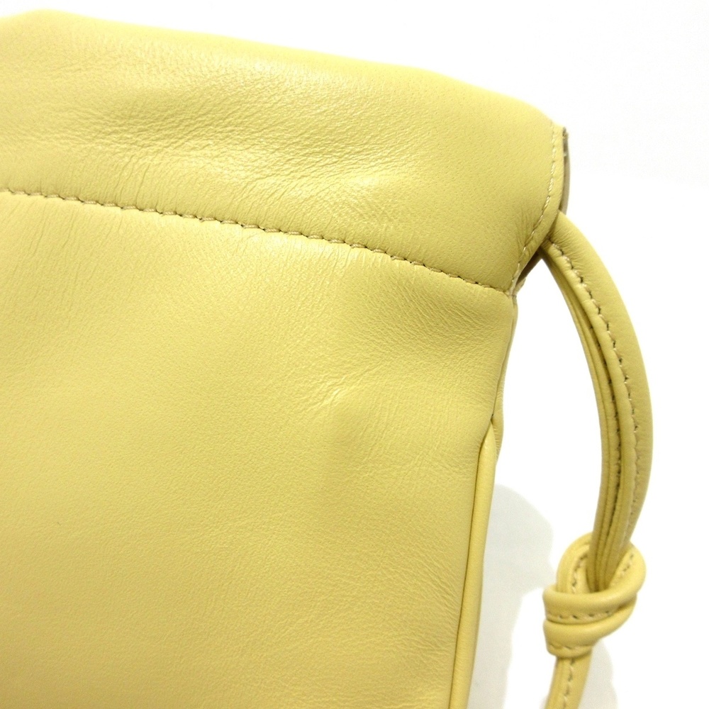 Celine Drawstring Mobile Pouch Triomphe Lambskin … - image 7